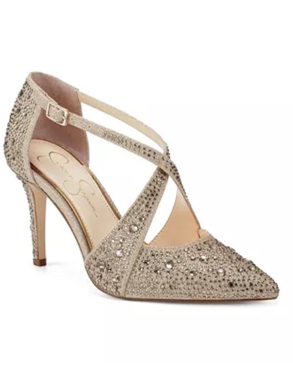 Jessica Simpson Women's Accile Crisscro Pumps Size 8
